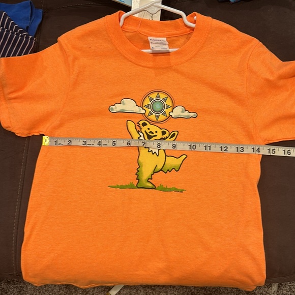 NWT Bright Orange GD Dancing Bear Kids Tee - Picture 9 of 10